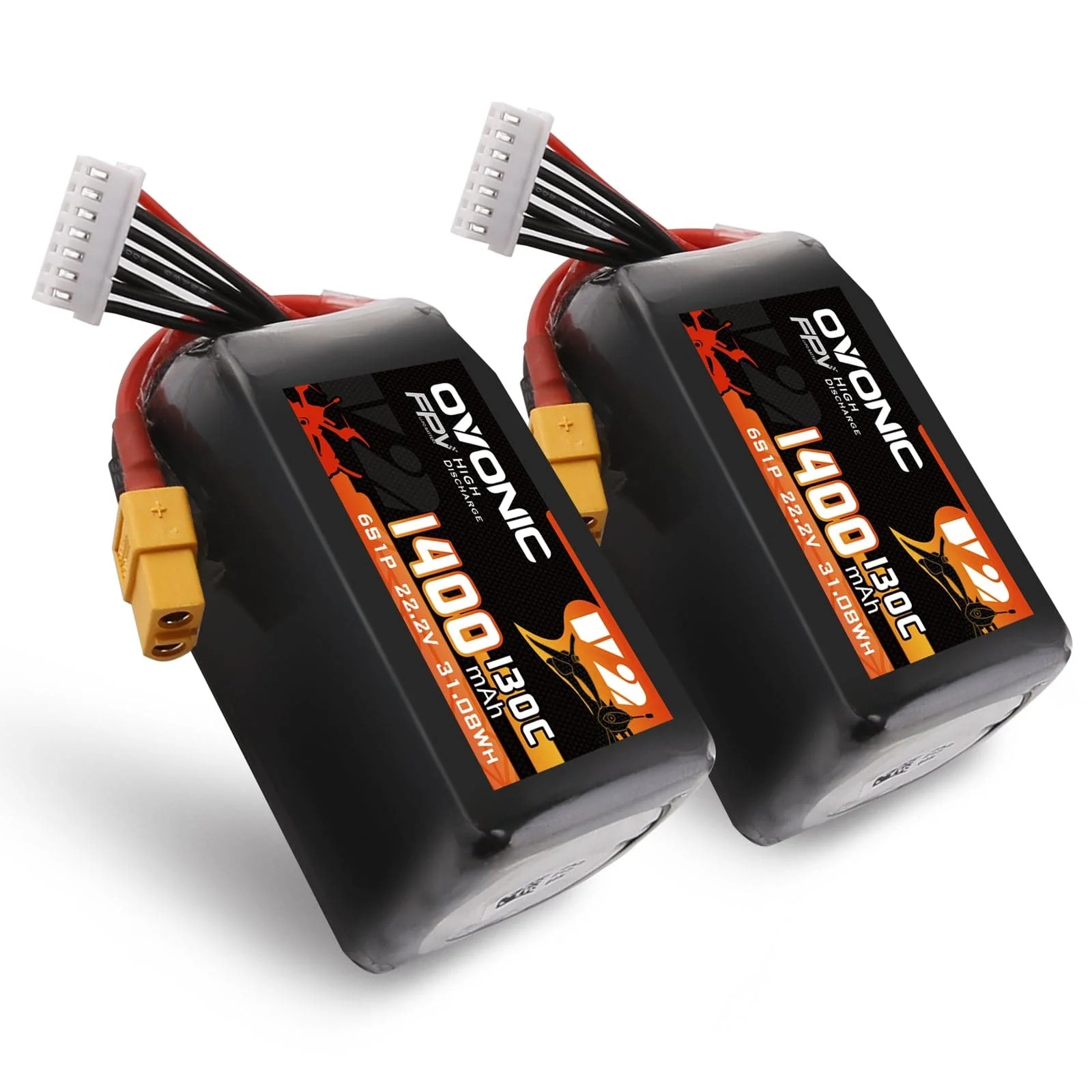 Fpv Drone Goggles - Ovonic 6S LiPo Batterij 22.2V 1400mAh