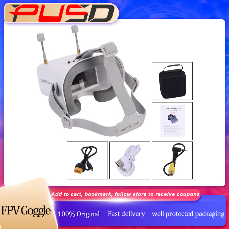 Originele 008D PRO Witte FPV-b - Fpv Drone Goggles recensie en prijs