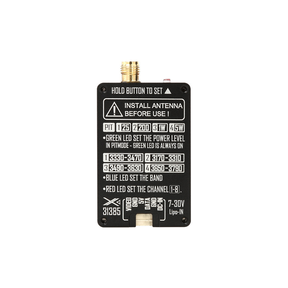 Rushfpv Rush FPV XSPAN 3.1G-3. - Fpv Drone Transmitter recensie en prijs