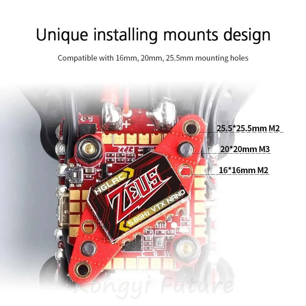 HGLRC Zeus Nano VTX 5.8G 350mW - Fpv Drone Goggles recensie en prijs
