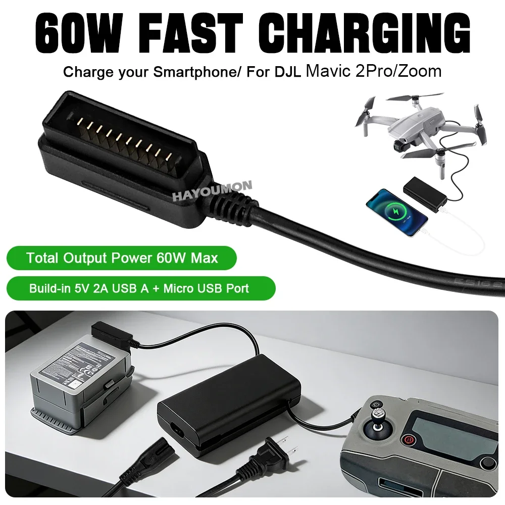 Voor DJI Mavic 2 Pro/Zoom Dron - Fpv Drone Charger recensie en prijs