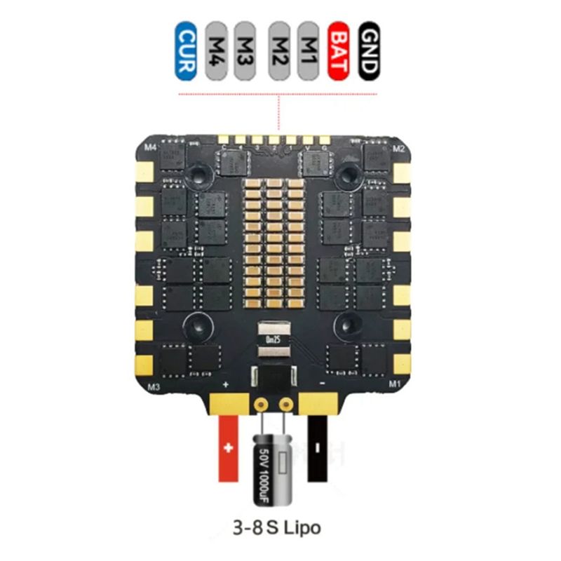 BLS 100A 4-in-1 ESC FPV borste - Fpv Drone Esc recensie en prijs
